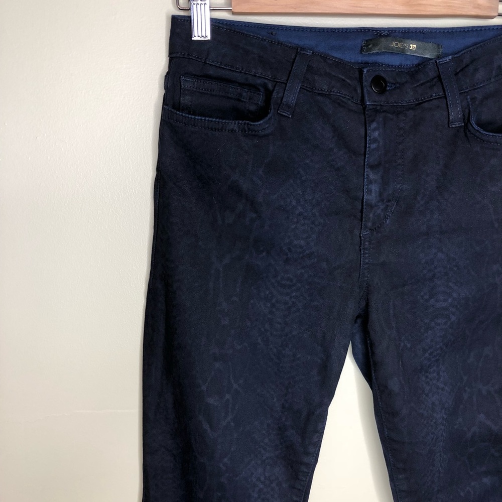 Joe’s Jeans Skinny Ankle Snake Skin Print Jeans